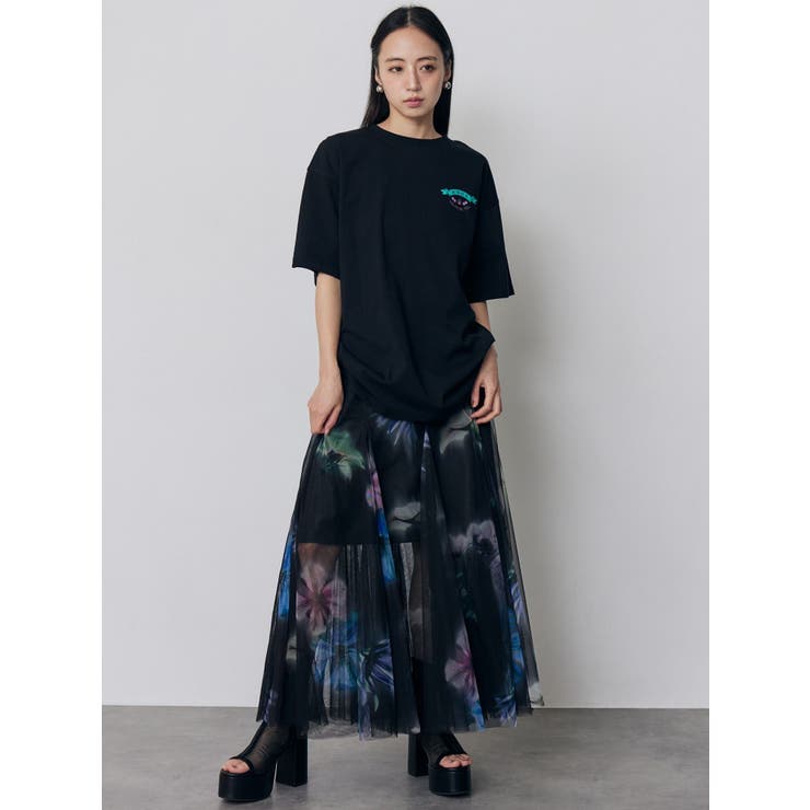 ブラーフラワーフレアスカート | MURUA | 詳細画像13 