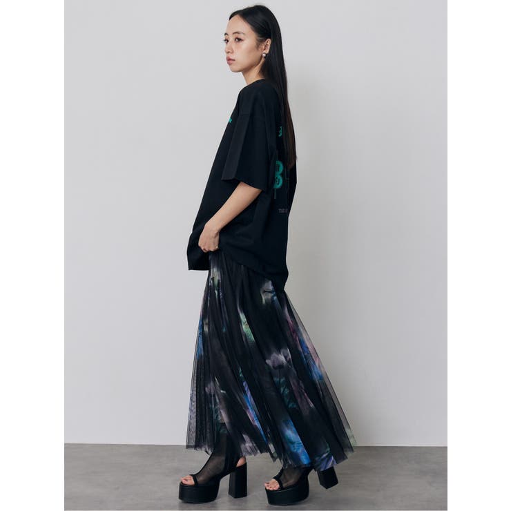 ブラーフラワーフレアスカート | MURUA | 詳細画像14 