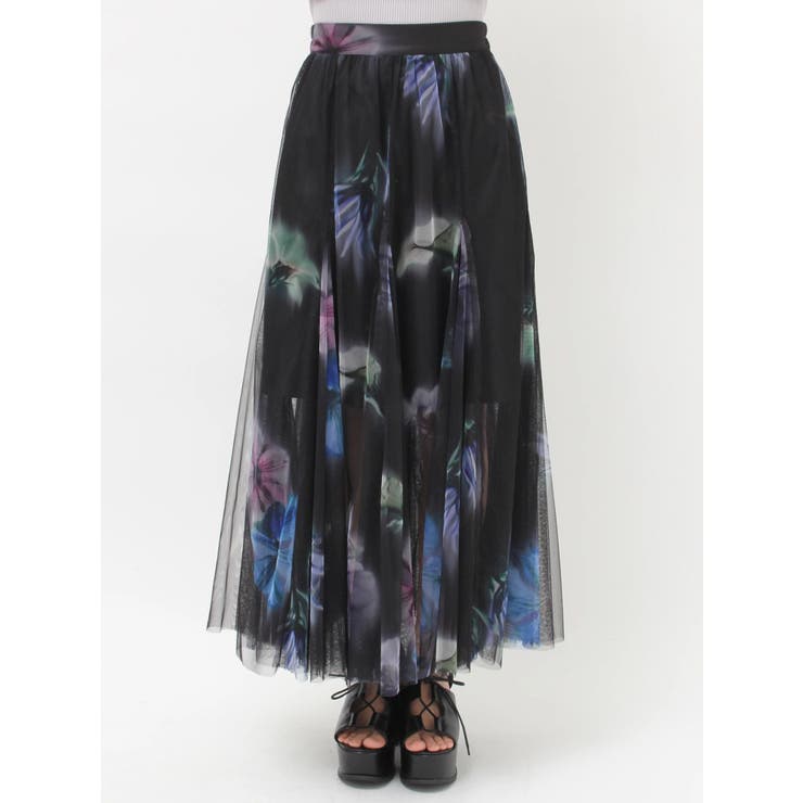 ブラーフラワーフレアスカート | MURUA | 詳細画像20 