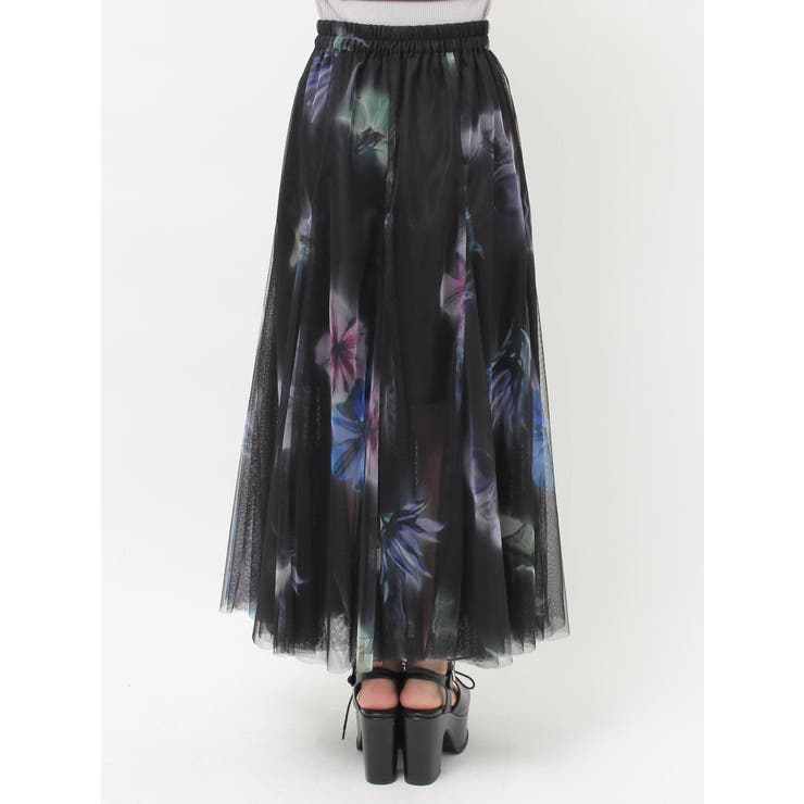 ブラーフラワーフレアスカート | MURUA | 詳細画像22 