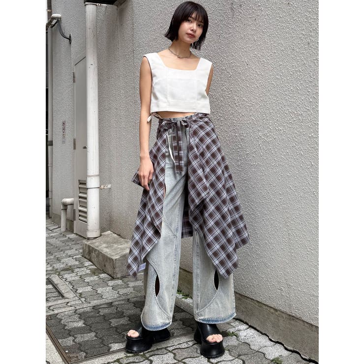 クロコレイヤードサンダル | MURUA | 詳細画像10 