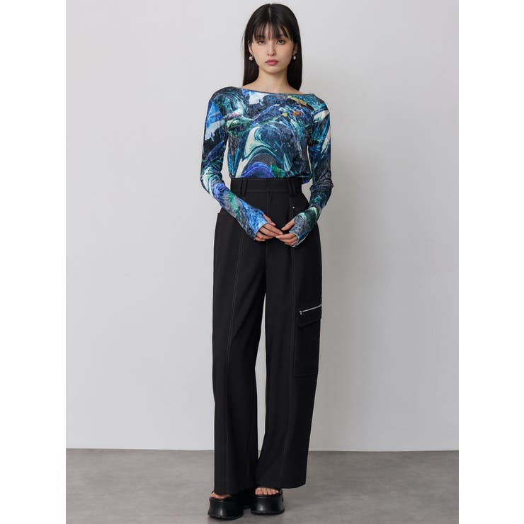 クロコレイヤードサンダル | MURUA | 詳細画像3 