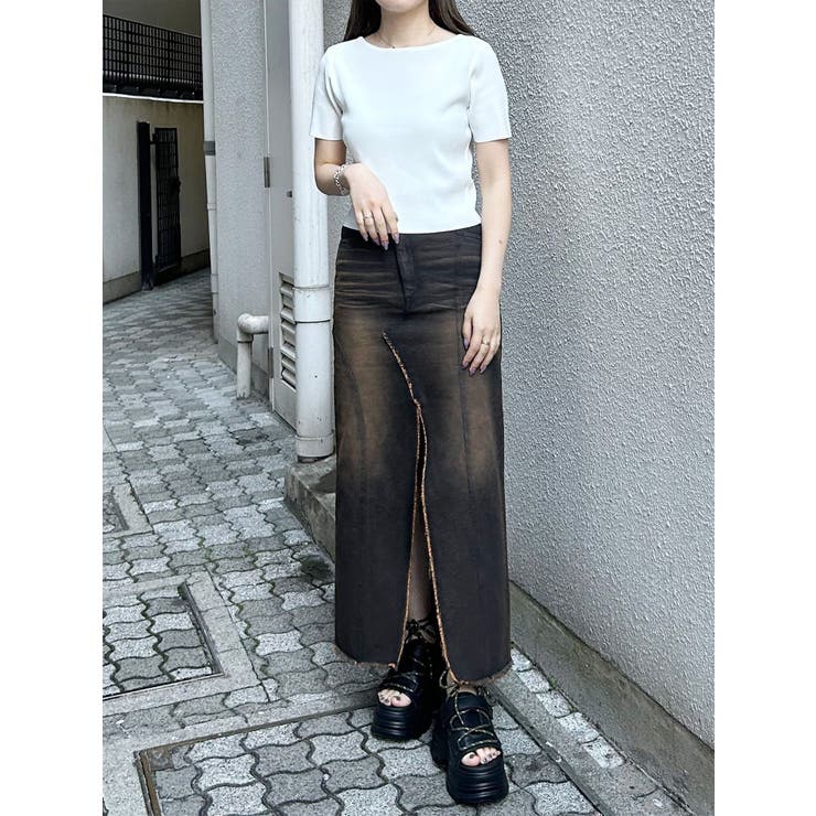 デコルテオープンハーフニット【2WAY】【接触冷感】【近赤外線カット】 | MURUA | 詳細画像19 