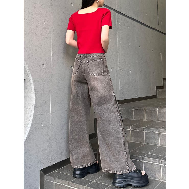デコルテオープンハーフニット【2WAY】【接触冷感】【近赤外線カット】 | MURUA | 詳細画像27 