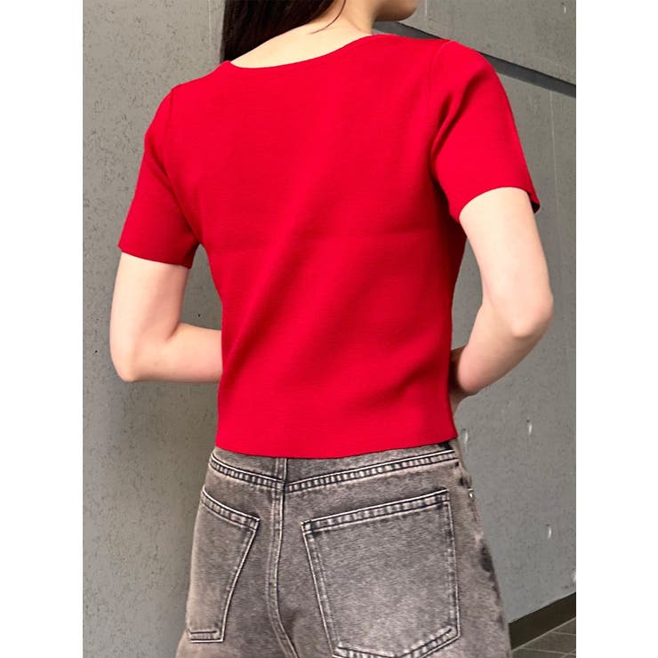 デコルテオープンハーフニット【2WAY】【接触冷感】【近赤外線カット】 | MURUA | 詳細画像29 