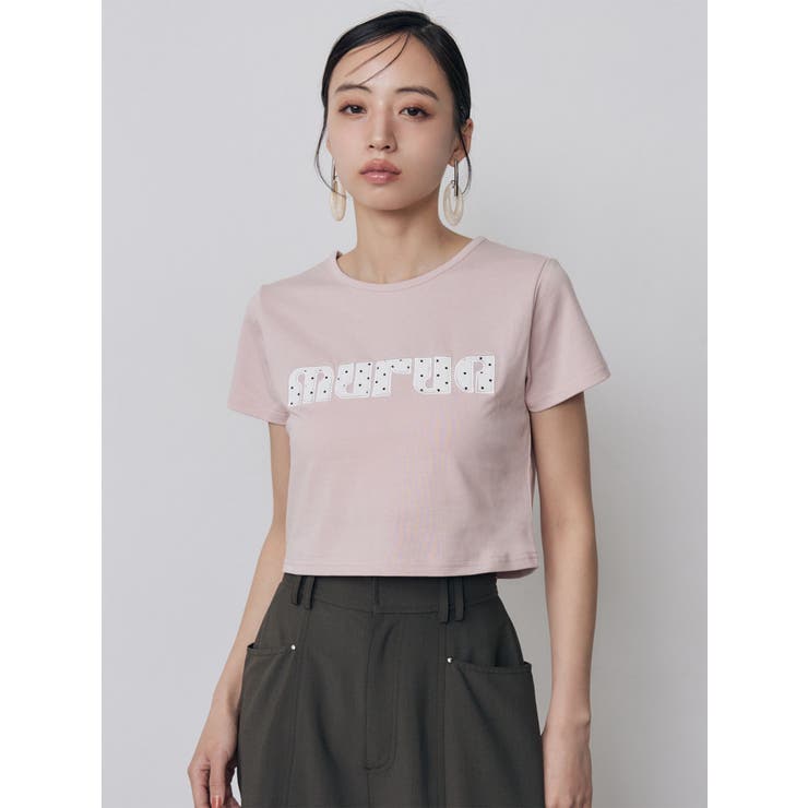 パターンロゴパッチTシャツ | MURUA | 詳細画像10 
