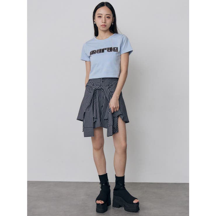 パターンロゴパッチTシャツ | MURUA | 詳細画像23 
