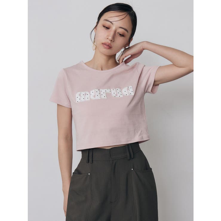 パターンロゴパッチTシャツ | MURUA | 詳細画像3 