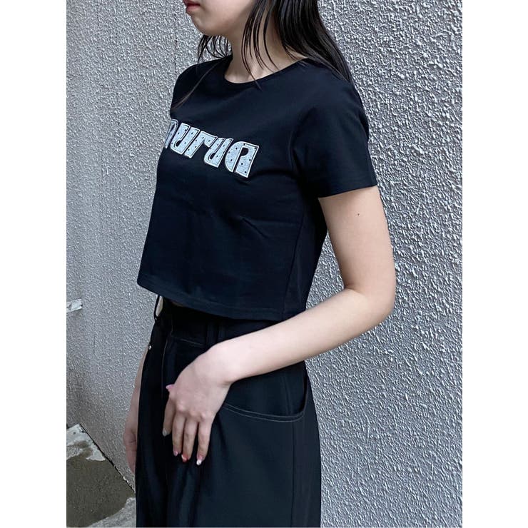パターンロゴパッチTシャツ | MURUA | 詳細画像36 