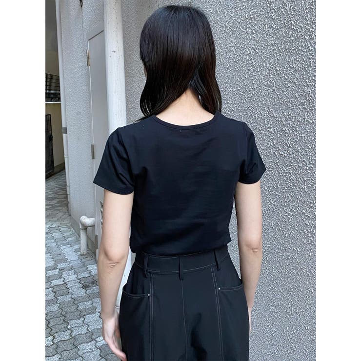 パターンロゴパッチTシャツ | MURUA | 詳細画像37 