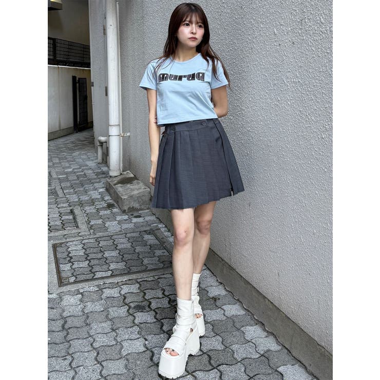 パターンロゴパッチTシャツ | MURUA | 詳細画像42 