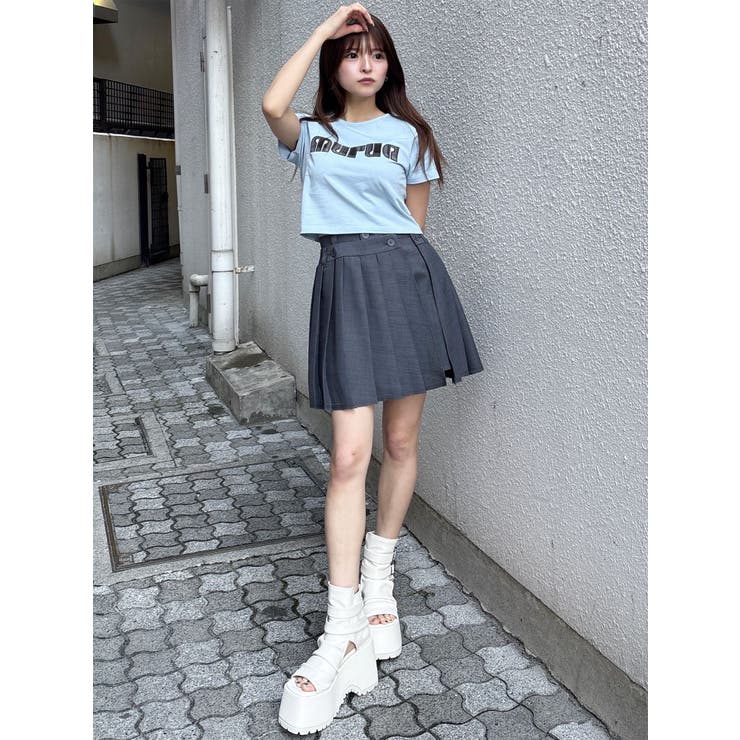 パターンロゴパッチTシャツ | MURUA | 詳細画像44 