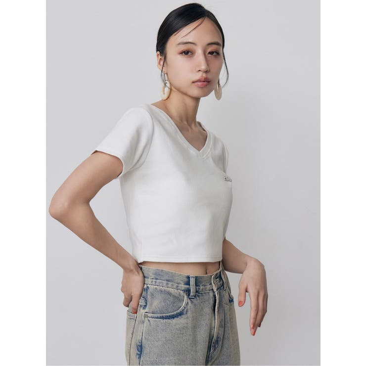 ライティングロゴプレートTシャツ | MURUA | 詳細画像24 