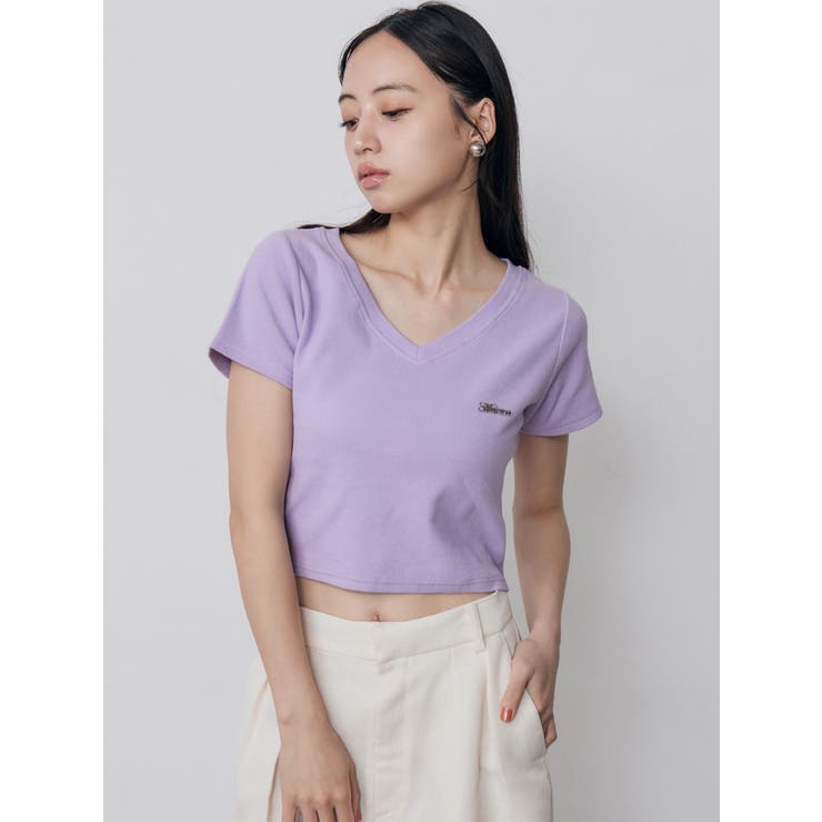 ライティングロゴプレートTシャツ | MURUA | 詳細画像32 
