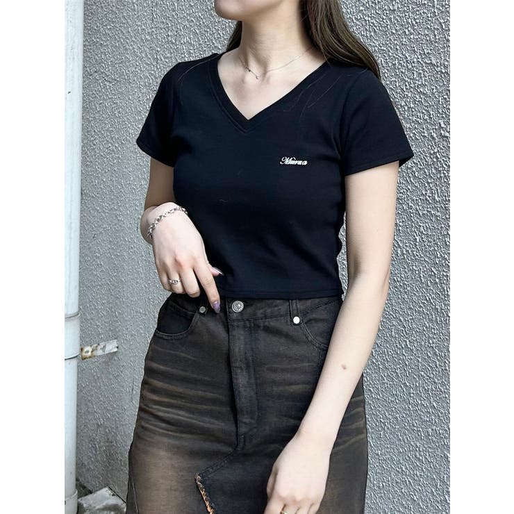 ライティングロゴプレートTシャツ | MURUA | 詳細画像48 