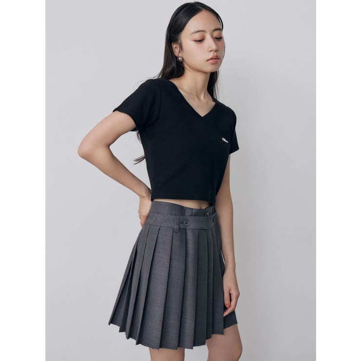 ライティングロゴプレートTシャツ | MURUA | 詳細画像6 