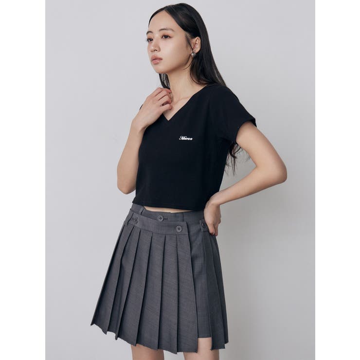 ライティングロゴプレートTシャツ | MURUA | 詳細画像7 