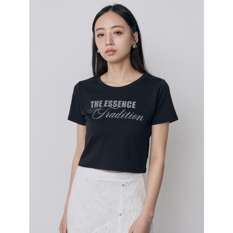 MIXタイプフェイスクロップドTシャツ | MURUA | 詳細画像11 