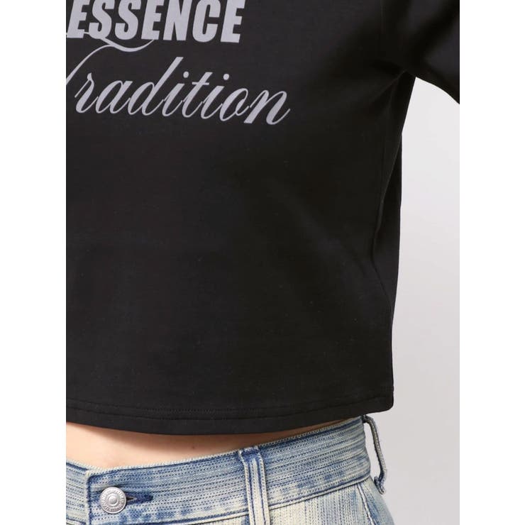 MIXタイプフェイスクロップドTシャツ | MURUA | 詳細画像36 