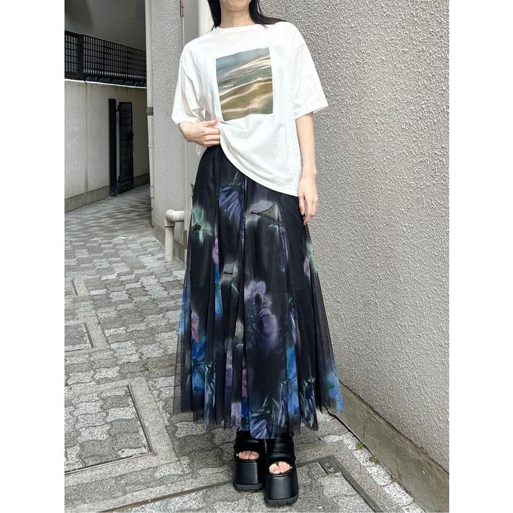 プリントオーバーTシャツ | MURUA | 詳細画像11 