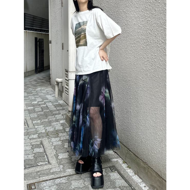 プリントオーバーTシャツ | MURUA | 詳細画像13 