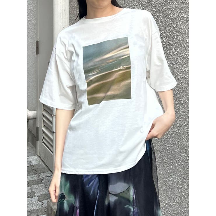 プリントオーバーTシャツ | MURUA | 詳細画像8 