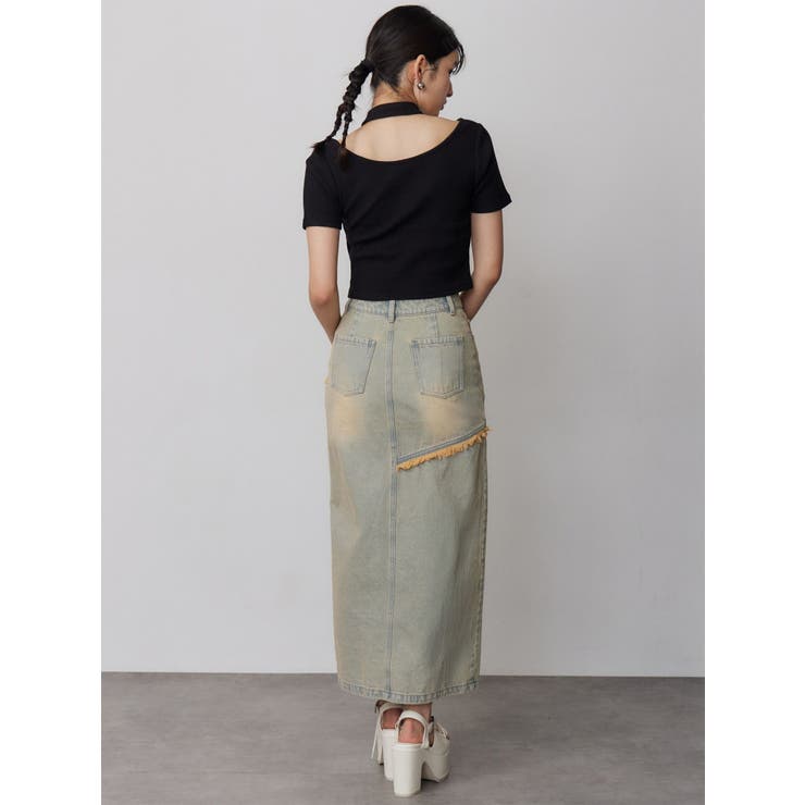 ホルターハーフジップテレコトップス | MURUA | 詳細画像9 