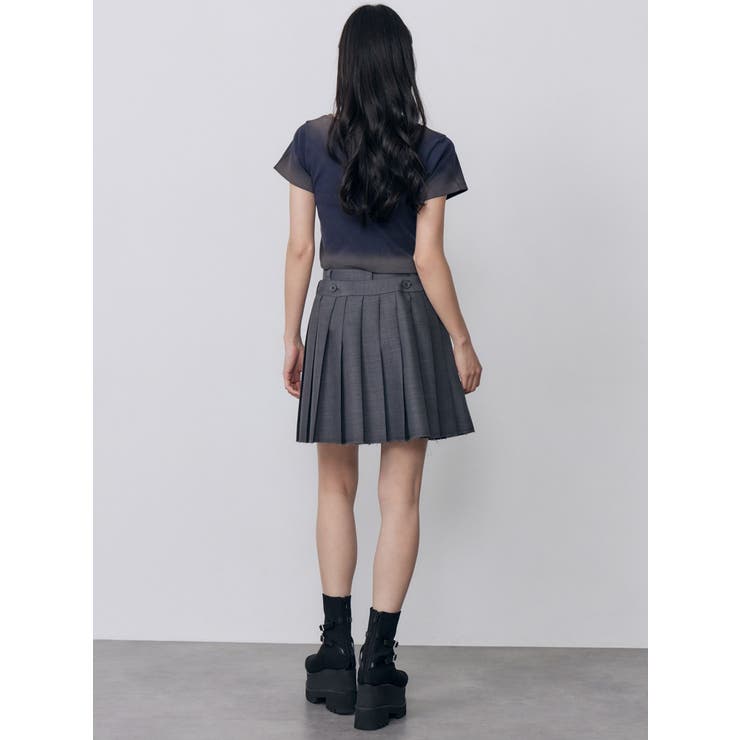 シャドウクロップドTシャツ | MURUA | 詳細画像10 