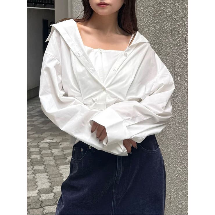 ホワイト | マルチウェイシャツ | MURUA