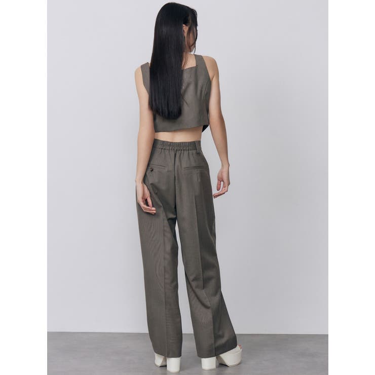 タックワイドパンツ【セットアップ着用可】 | MURUA | 詳細画像19 