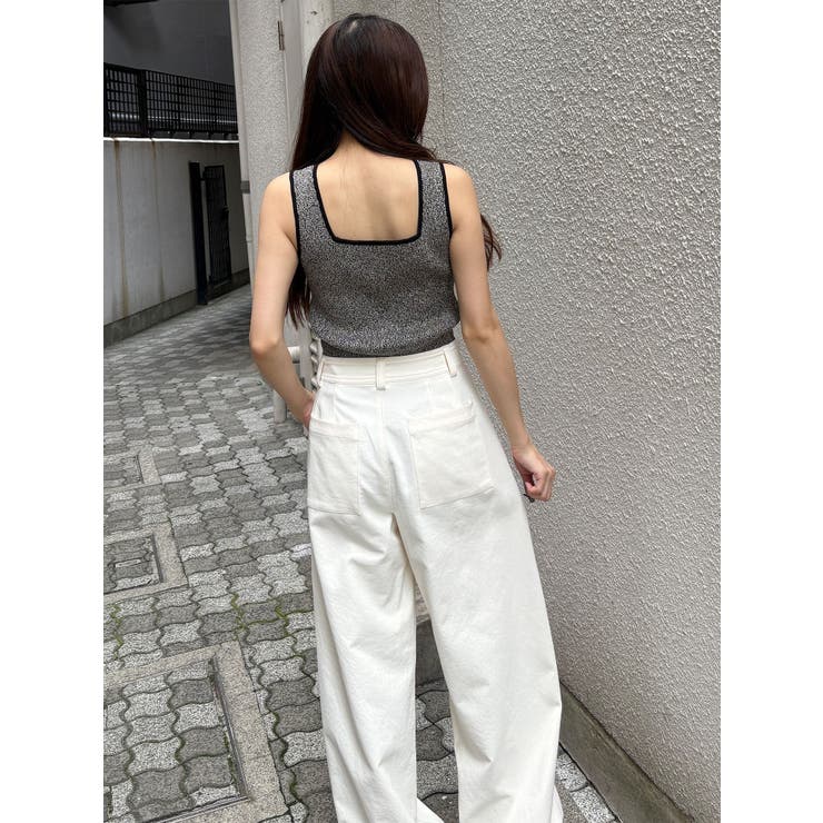 ベーシックバレルレッグパンツ | MURUA | 詳細画像37 