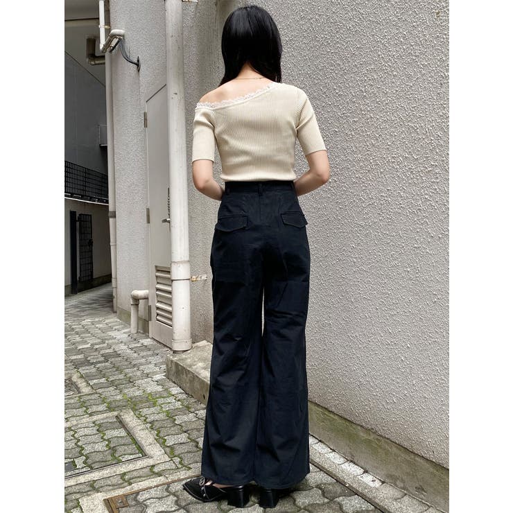 コーティングコットンカーゴパンツ | MURUA | 詳細画像17 
