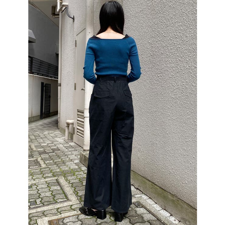 コーティングコットンカーゴパンツ | MURUA | 詳細画像21 
