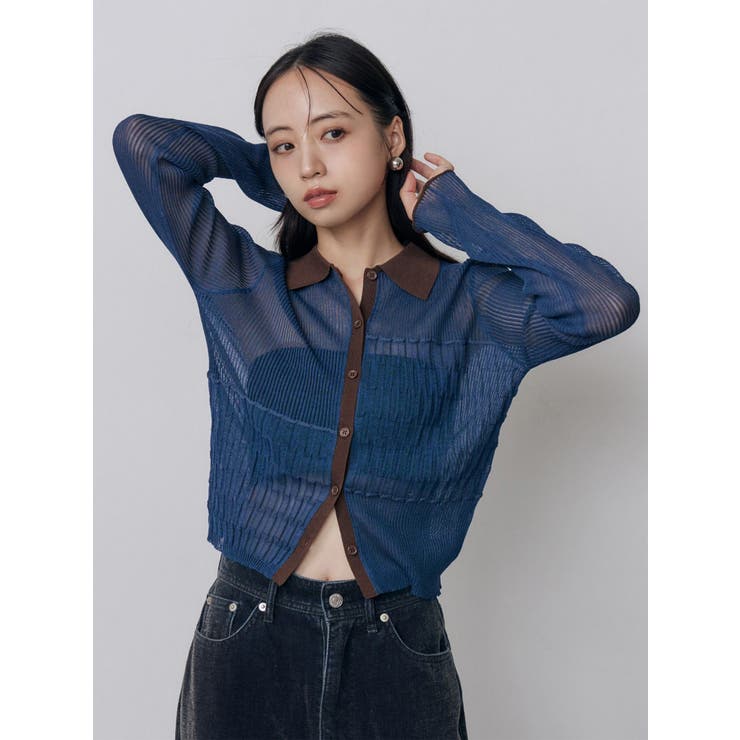 ブルー | スウィッチシアーポロニット | MURUA