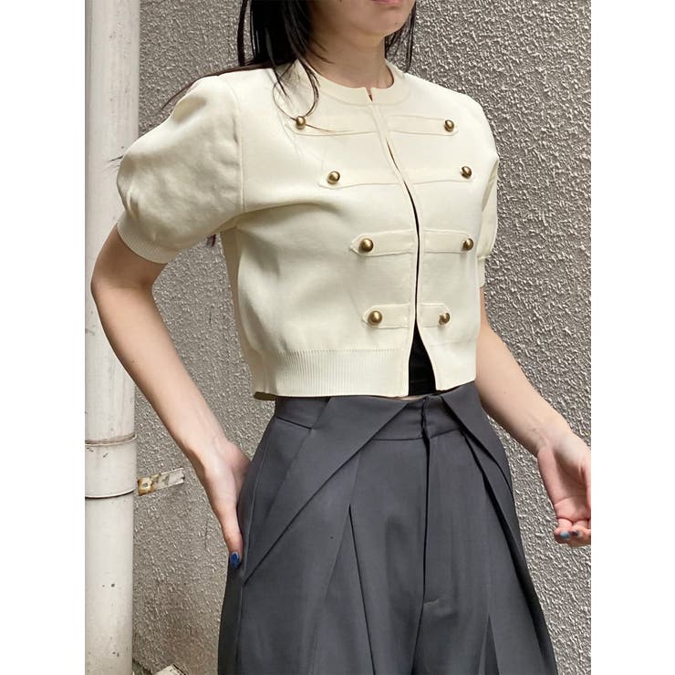 ナポレオンハーフニット | MURUA | 詳細画像6 
