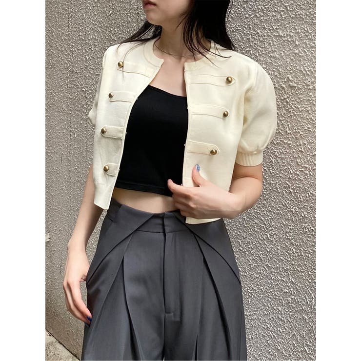 ナポレオンハーフニット | MURUA | 詳細画像9 