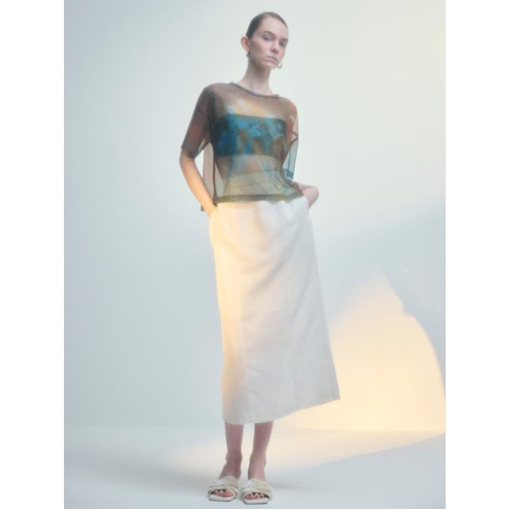 【LIA KIMURA×MURUA】シアーTシャツ | MURUA | 詳細画像11 