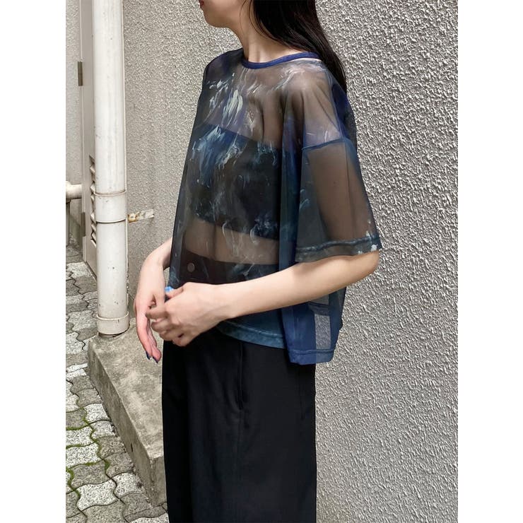 【LIA KIMURA×MURUA】シアーTシャツ | MURUA | 詳細画像15 