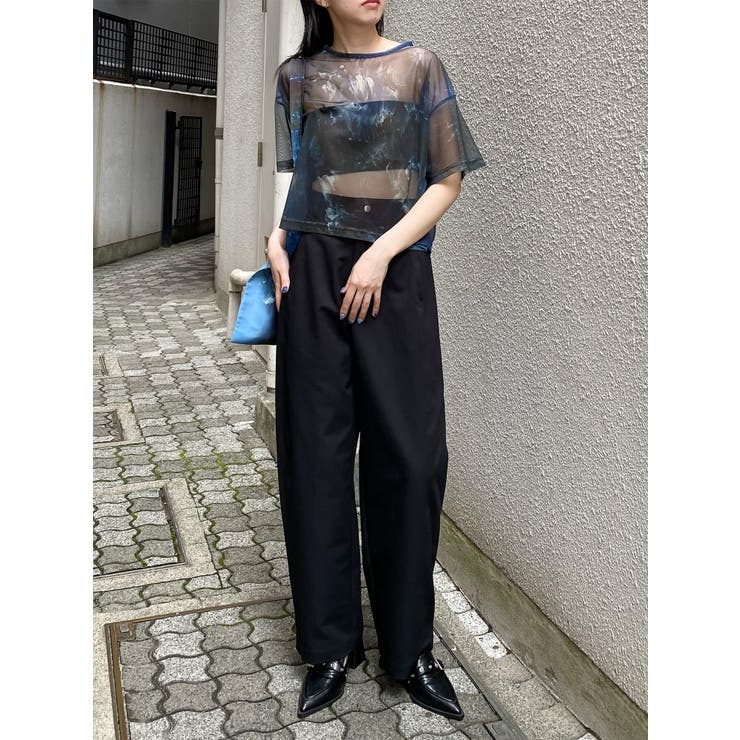 【LIA KIMURA×MURUA】シアーTシャツ | MURUA | 詳細画像18 