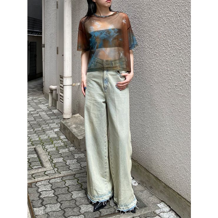 【LIA KIMURA×MURUA】シアーTシャツ | MURUA | 詳細画像25 