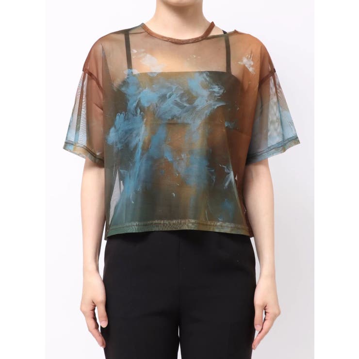 【LIA KIMURA×MURUA】シアーTシャツ | MURUA | 詳細画像26 