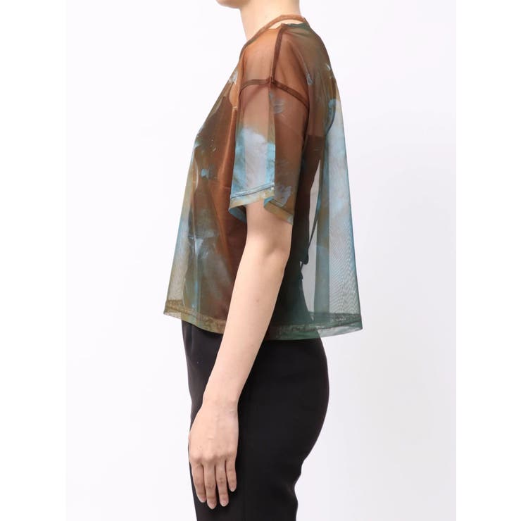 【LIA KIMURA×MURUA】シアーTシャツ | MURUA | 詳細画像27 