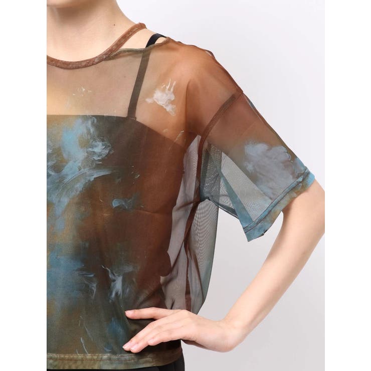 【LIA KIMURA×MURUA】シアーTシャツ | MURUA | 詳細画像30 