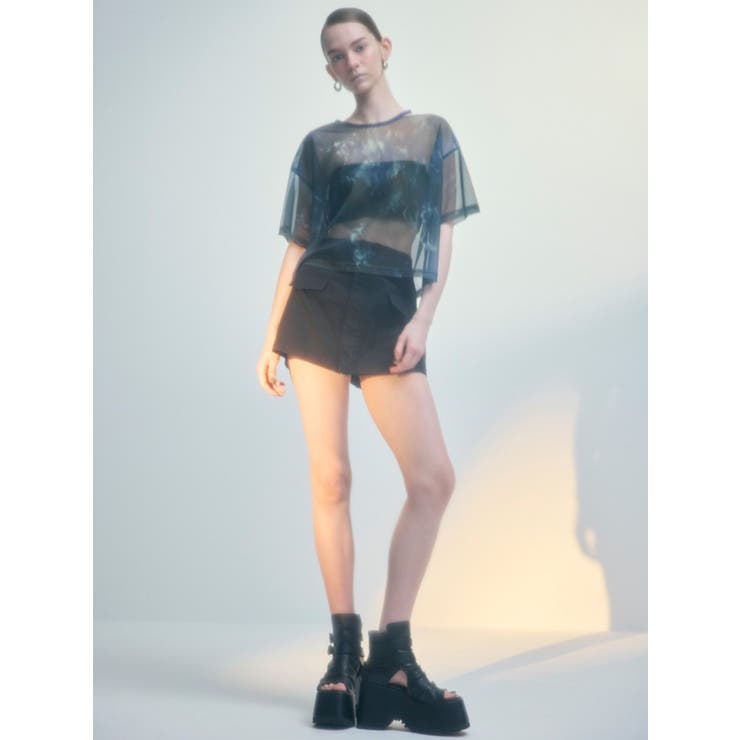 【LIA KIMURA×MURUA】シアーTシャツ | MURUA | 詳細画像6 