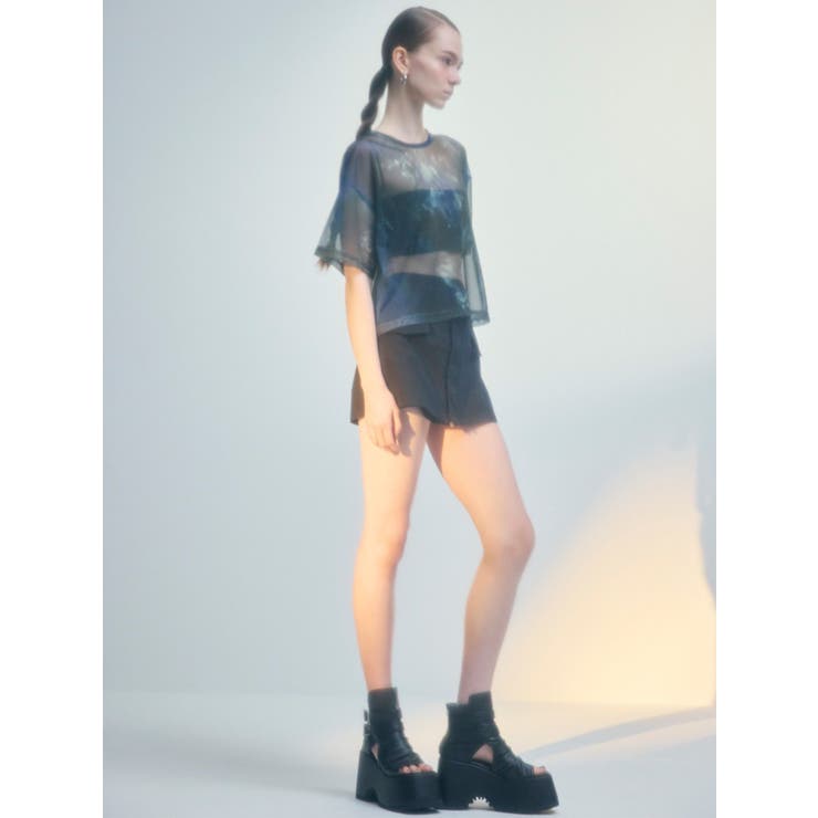 【LIA KIMURA×MURUA】シアーTシャツ | MURUA | 詳細画像7 
