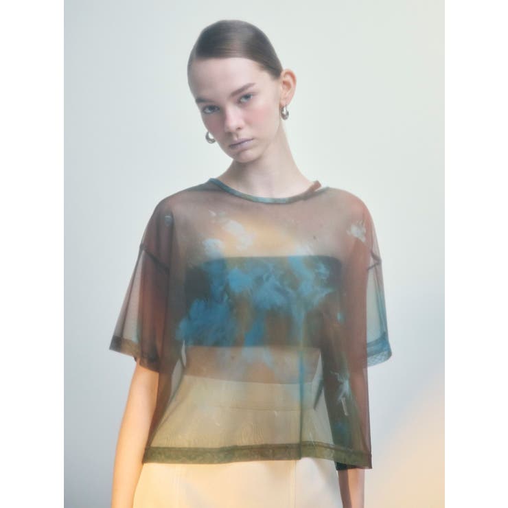 【LIA KIMURA×MURUA】シアーTシャツ | MURUA | 詳細画像9 