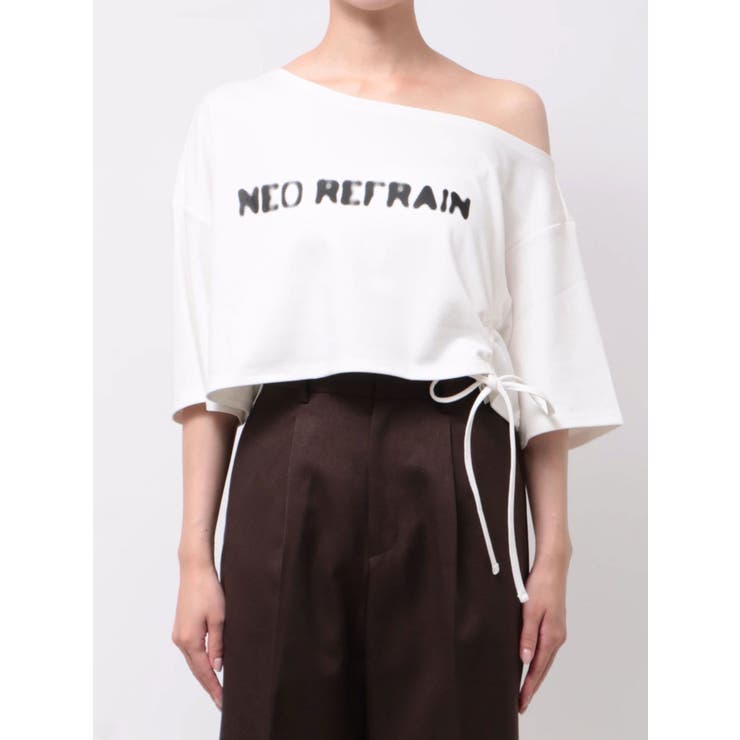ワンショルロゴワイドTシャツ | MURUA | 詳細画像22 