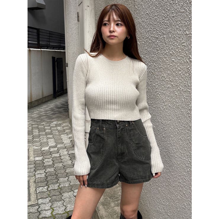 ウォッシュショートパンツ【セットアップ着用可】 | MURUA | 詳細画像12 