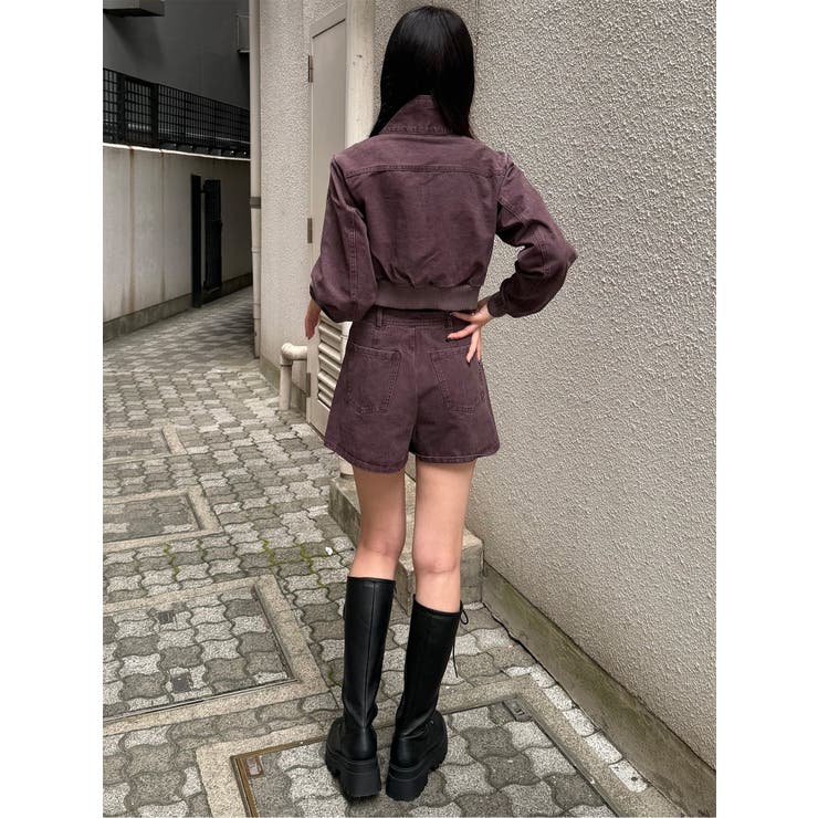 ウォッシュショートパンツ【セットアップ着用可】 | MURUA | 詳細画像20 