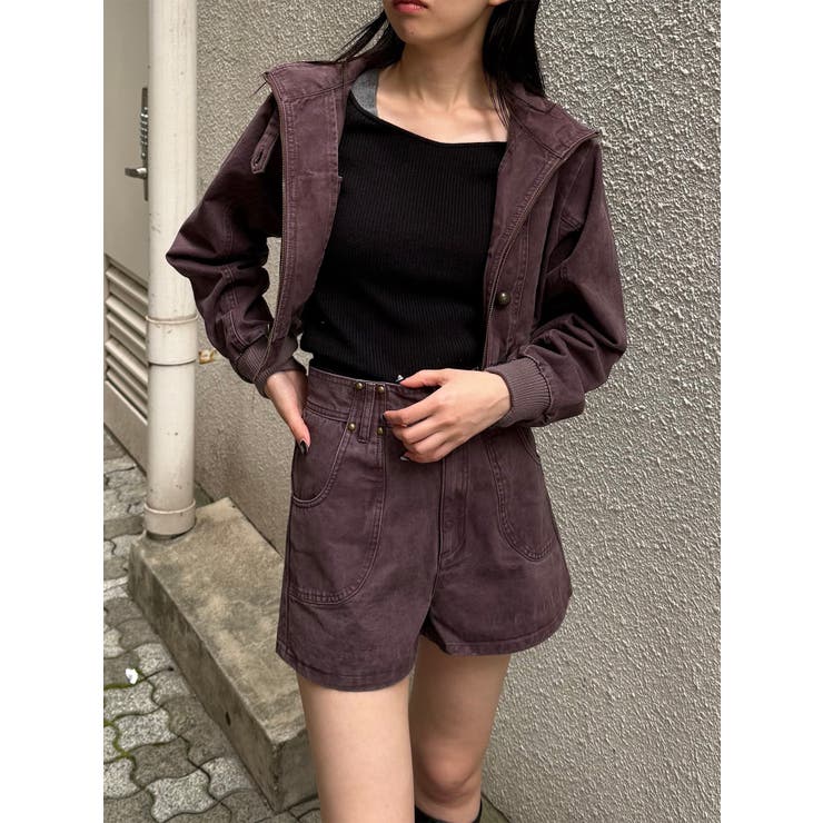 ウォッシュショートパンツ【セットアップ着用可】 | MURUA | 詳細画像22 